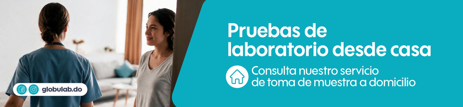 Pruebas de laboratorio a domicilio